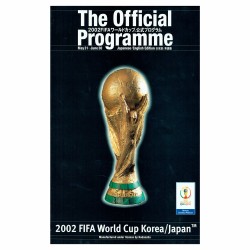 2002 World Cup Japan v Korea Official Programme - English/Japenese Edition