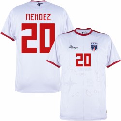 Tempo Cape Verde Away Mendez 20 Match Jersey 2024-2025 (Fan Style Printing) Tempo Cape Verde Away Mendez 20 Match Jersey 2024-2025 (Fan Style Printing)