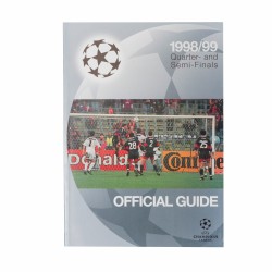 1998 Champions League Official Guide Book for Quarter & Semi- Finals