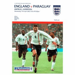 2002 England v Paraguay - International Friendly, Liverpool - 17th Apr. 2002