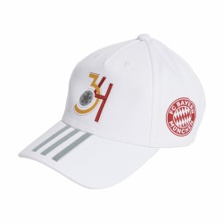adidas Bayern Munich 24-25 Bundesliga Winners Cap - White adidas Bayern Munich 24-25 Bundesliga Winners Cap - White